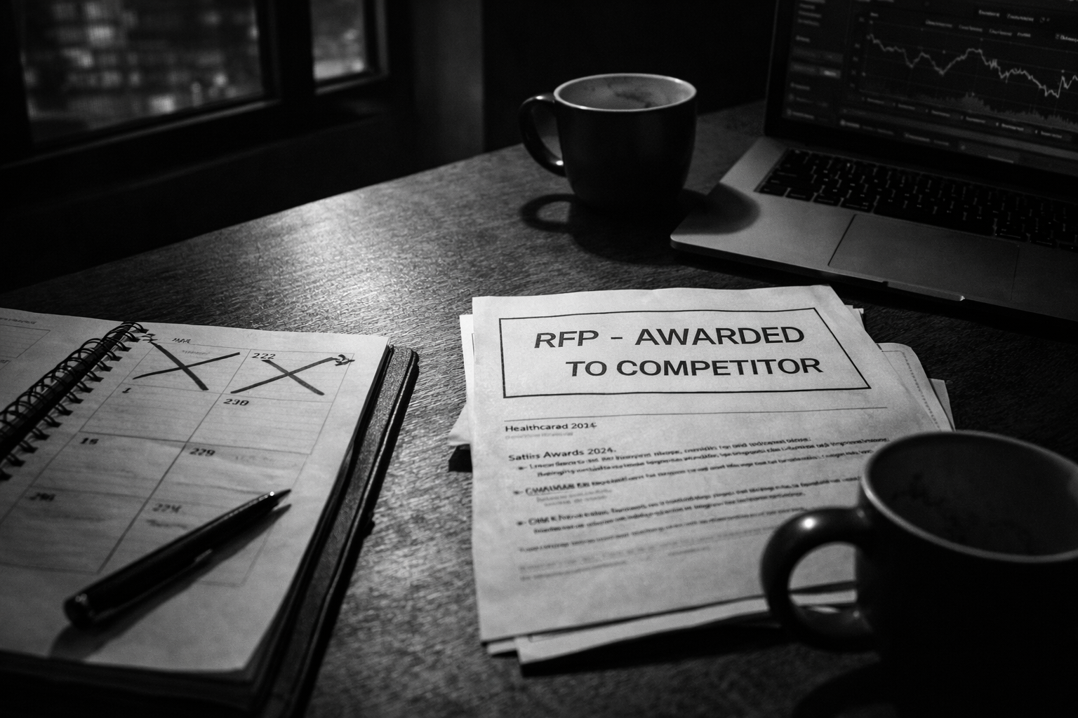 Intelligence monitoring workspace showing market research